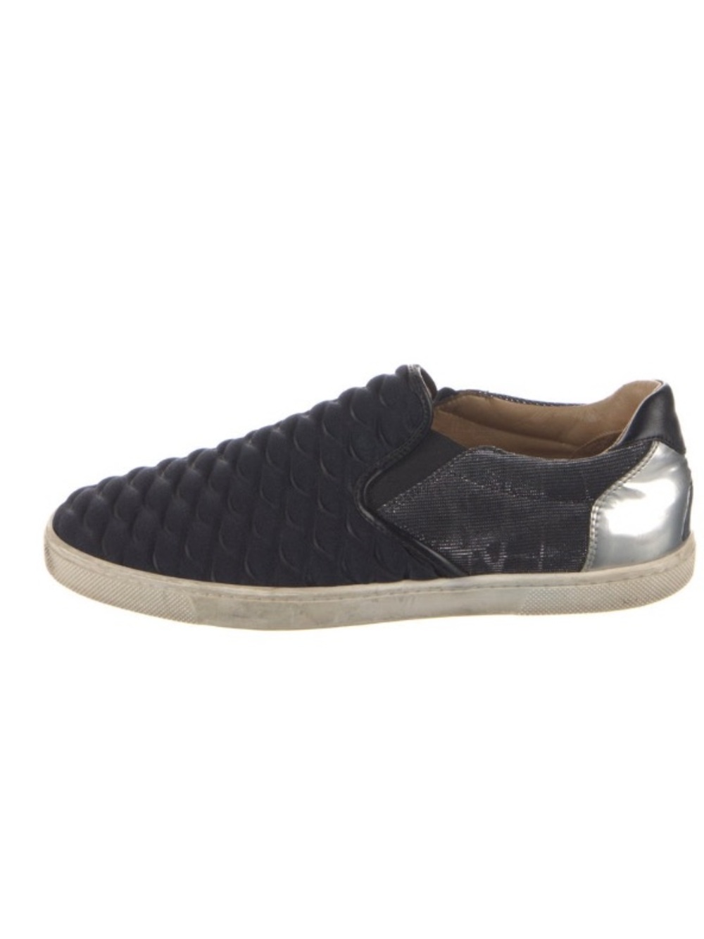 Christian Louboutin Quilted Slip-On Sneakers loafers 38